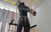 菲菲科学健身第三拍（第二集）跑步机上的黑胶衣、后手吊、鞭打